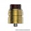 Authentic ThunderHead Creations X Mike s THC Blaze SOLO RDA Atomizer Gold