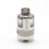 SXK Aviator Style RTA Rebuildable Tank Atomizer - Silver, 316SS + PCTG, MTL / DL , 3.5ml, 4 PCS Air Intake, 22mm