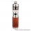 Authentic BP Mods Lightsaber 60W Mdel L 2100mAh VW Pod Mod Kit Silver