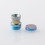 Authentic MK MODS Ti-type2 Drip Tip + Button Set for dotMod dotAIO V1 / V2 Pod Rainbow