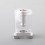 Authentic ETU A2 Bridge Adapter for SXK BB / Billet Box Mod - Silver, for esso GTX coil / Voopoo PnP coil