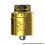 Authentic Hellvape Dead Rabbit Solo RDA Rebuildable Dripping Vape Atomizer Gold