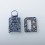 Authentic MK MODS Ti-type2 inner Plate Set for SXK BB / Billet Box Mod Kit Blue Titanium