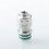 510 Drip Tip for RDA / RTA / RDTA Atomizer Silver Stainless Steel