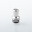 510 Drip Tip for RDA / RTA / RDTA Atomizer Silver Stainless Steel