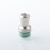 510 Drip Tip for RDA / RTA / RDTA Atomizer Silver Titanium