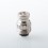 Mission MXV Nuke Style Drip Tip for BB / Billet Mod Silver Titanium