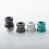 Mission XV Cosmos Style Drip Tip Set for BB / Billet Box Mod Stainless Steel