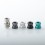 Mission XV Cosmos Style Drip Tip Set for BB / Billet Box Mod Titanium