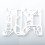 F12 Style Front + Back Door Panel Plates for BB / Billet Silver