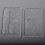 NS X Monarchy Style Front + Back Door Panel Plates for BB / Billet Box Vape Mod Clear Acrylic