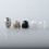 MISSION XV Draco Style Integrated Booster Drip Tip for BB / Billet / Boro AIO Box Mod PEEK