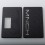 NS X Monarchy Square Style Front + Back Door Panel Plates for BB / Billet Box Mod Black