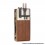 Authentic LVE Orion II Pod System Mod Kit 1500mAh Gold Bubinga