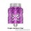 Authentic Hell Dead Rabbit 3 RDA Rebuildable Atomizer Purple Carbon Fiber