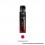 Authentic SMOK RPM C Pod System Kit 1650mAh 4ml Transparent Red