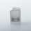 Monarchy Style Boro Tank for SXK BB / Billet AIO Box Mod Kit Silver Aluminum