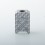 Monarchy Style Boro Tank for SXK BB / Billet AIO Box Mod Kit Silver Aluminum