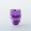 Authentic MK MODS Titanium TA Integrated Drip Tip for BB / Billet / Boro AIO Box Mod Purple