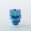 Authentic MK MODS Titanium TA Integrated Drip Tip for BB / Billet / Boro AIO Box Mod Tiffany Blue
