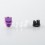 Authentic MK MODS Titanium TA Integrated Drip Tip Set for BB / Billet / Boro AIO Box Mod Purple