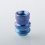 Mission Never Normal Style Titanium Drip Tip for BB / Billet / Boro AIO Box Mod Blue