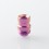 Mission Never Normal Style Titanium Drip Tip for BB / Billet / Boro AIO Box Mod Purple