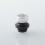 909 Modify Style 510 Drip Tip for RDA / RTA / RDTA Atomizer Silver Aluminum POM