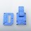 Zeza Style Inner Plate Smitch Button Set for SXK BB / Billet Mod Blue Pattern A