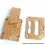 Zeza Style Inner Plate Smitch Button Set for SXK BB / Billet Mod Gold Pattern A