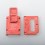 Zeza Style Inner Plate Smitch Button Set for SXK BB / Billet Mod Red Pattern B