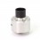 SXK Monarchy P22 Style RDA Rebuildable Dripping Atomizer Silver