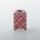 Monarchy Style Boro Tank for SXK BB / Billet AIO Box Mod Kit Red