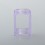 Authentic Reka Crystal Boro Tank for SXK BB / Billet AIO Box Mod Kit - Purple, Acrylic