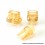 Authentic ETU Aio 510 Drip Tip Kit PC Translucent Yellow