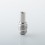 Authentic ThunderHead Creations THC Tauren Mech Boro Mod Replacement Long Drip Tip Silver