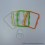 New Silicone Gaskets Set for Boro Tank Green Orange Yellow Clear