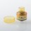 Monarchy P22 Style RDA Rebuildable Dripping Atomizer Translucent Yellow
