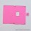 Authentic MK MODS Front + Back Cover Panel Plate w/ Button for Vandy Pulse AIO Mini 80W Kit Pink