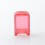 Authentic Reka Crystal Boro Tank for SXK BB / Billet AIO Box Mod Kit - Red, Acrylic