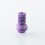 Monarchy Lazy Knurled Style Drip Tip for BB / Billet / Boro AIO Box Mod Purple Titanium