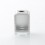 Replacement Boro Tank for SXK BB / Billet AIO Box Mod Kit Silver Aluminum Alloy