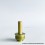 Monarchy Toothpick Style MTL Long Drip Tip for BB / Billet / Boro AIO Box Mod Gold Titanium