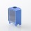 Authentic Ambition Mods 2.0 Boro Tank for SXK BB / Billet AIO Box Mod Kit Pinwheel Blue