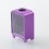 Authentic Ambition Mods 2.0 Boro Tank for SXK BB / Billet AIO Box Mod Kit Pinwheel Purple