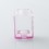 S-ProRo Style Boro Tank for SXK BB / Billet AIO Box Mod Kit Pink Clear