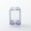 S-ProRo Style Boro Tank for SXK BB / Billet AIO Box Mod Kit Purple Frost