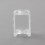 Monarchy Style Crystal Boro Tank for SXK BB / Billet AIO Box Mod Kit Translucent