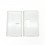 Authentic ETU Square Front + Back Door Panel Plates for BB / Billet Box Mod Translucent