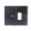 SXK Square Style Front + Back Door Panel Plates for BB / Billet Box Mod Blue